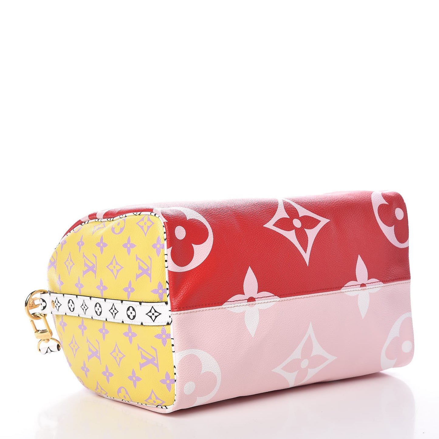 Monogram Giant Speedy Bandouliere 30 Rouge