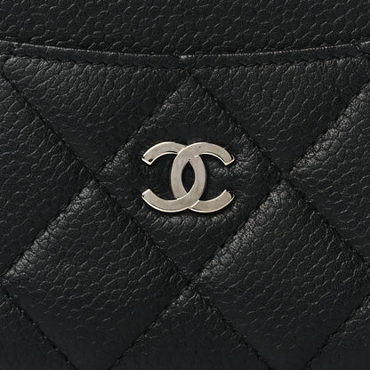 Chanel Caviar Quilted Card Holder Black 9 of 9