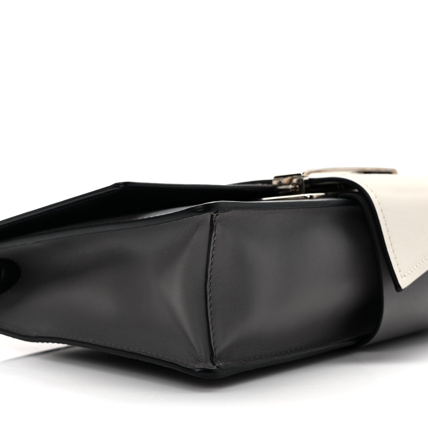 City Calf Plex Ribbon Bag Cammeo Bianco Marmo