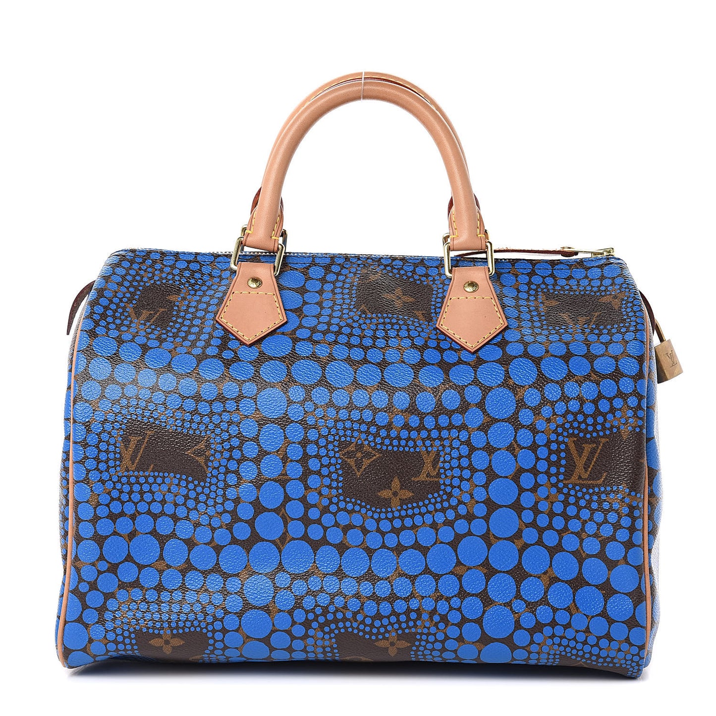 Monogram Kusama Town Speedy 30 Blue