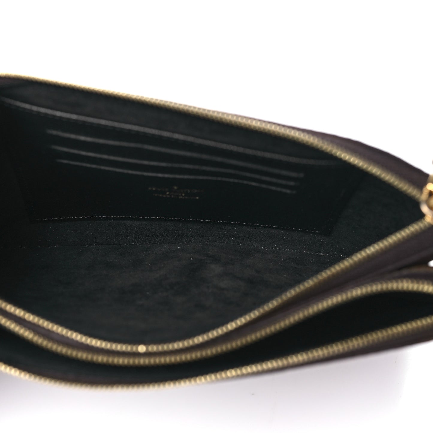Reverse Monogram Giant Double Zip Pochette