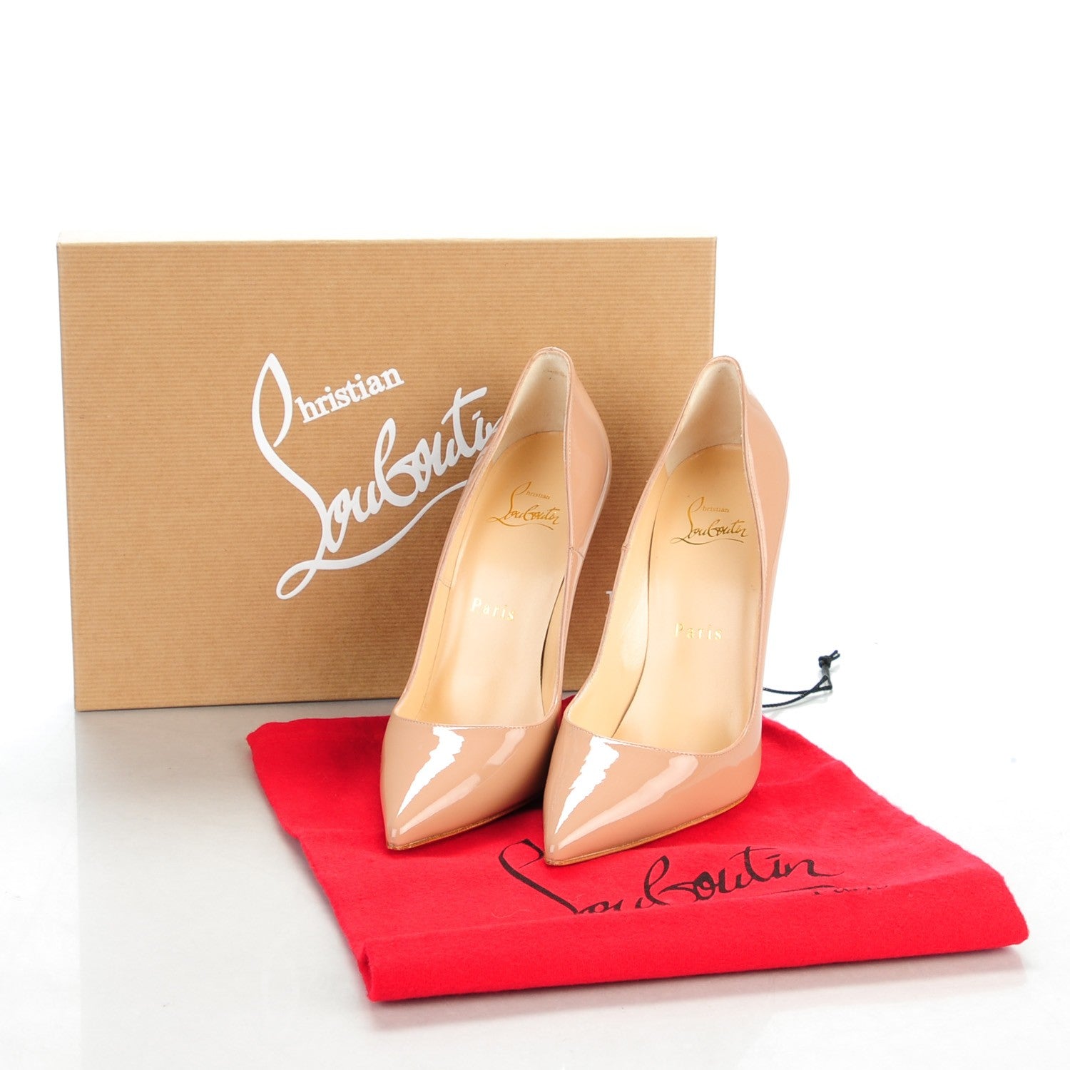 Christian Louboutin Patent So Kate 120 Pumps 36.5 Nude 5 of 8