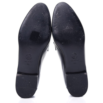 Chanel Lambskin CC Chain Loafers 38 Black 6 of 11