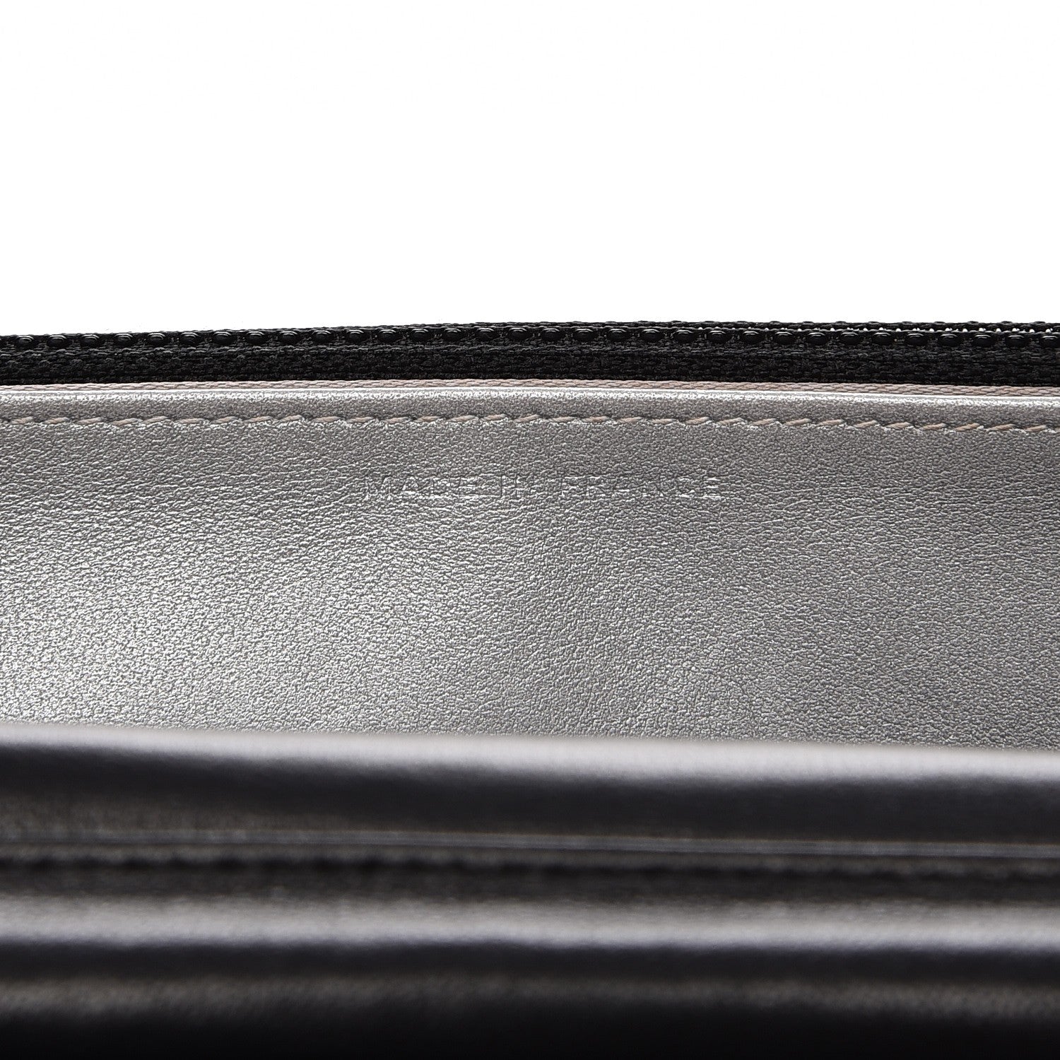 Chanel Lambskin Camellia Embossed Wallet On Chain WOC Black 7 of 10