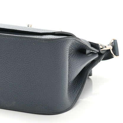 Hermes Taurillon Clemence Jypsiere 31 Bleu Ocean 10 of 12