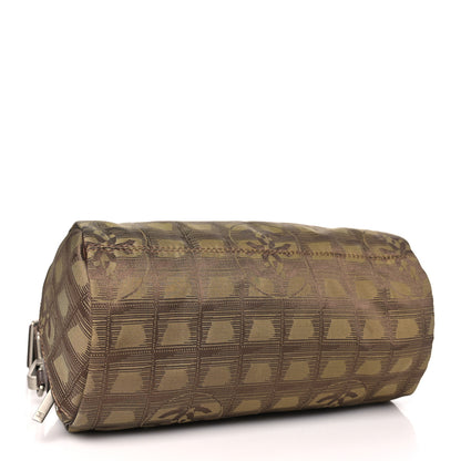 Chanel Nylon Travel Crossbody Bag Brown 4 of 11
