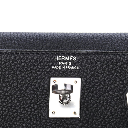 Hermes Togo Kelly Retourne 25 Black 5 of 9