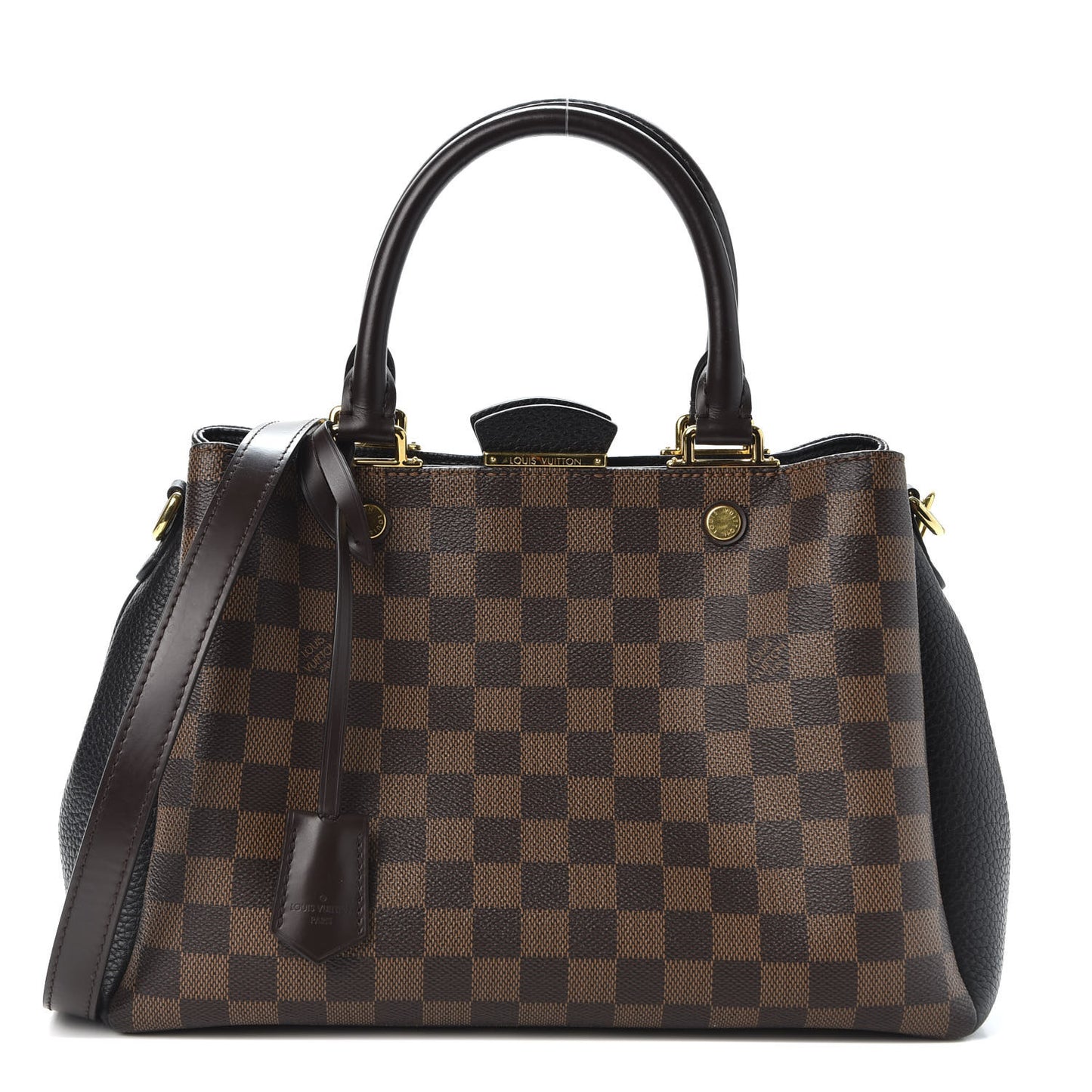 Damier Ebene Cuir Taurillon Brittany Black