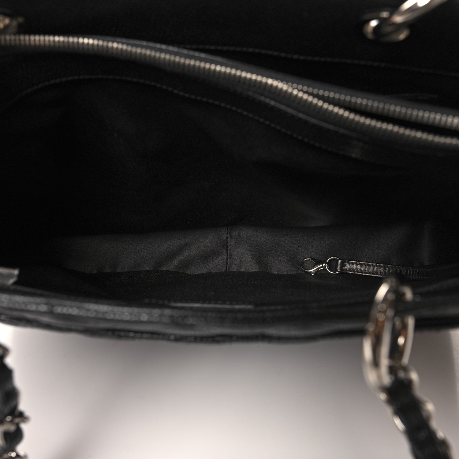 Chanel Caviar Quilted Grand Shopping Tote GST Black 5 of 11
