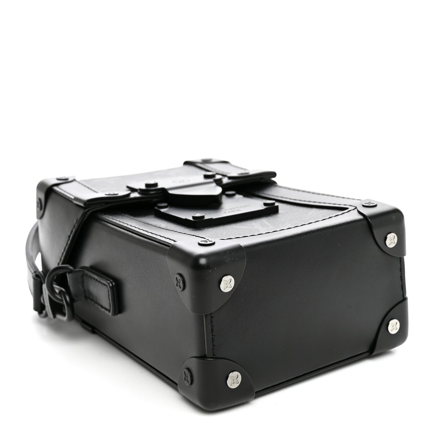 Monogram Eclipse Vertical Trunk Wearable Wallet Black
