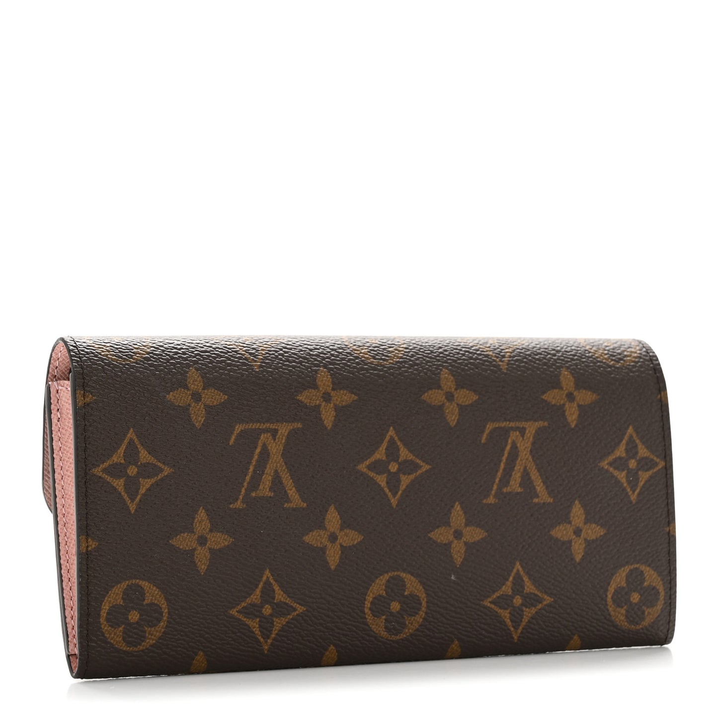 Monogram Emilie Wallet Rose Ballerine