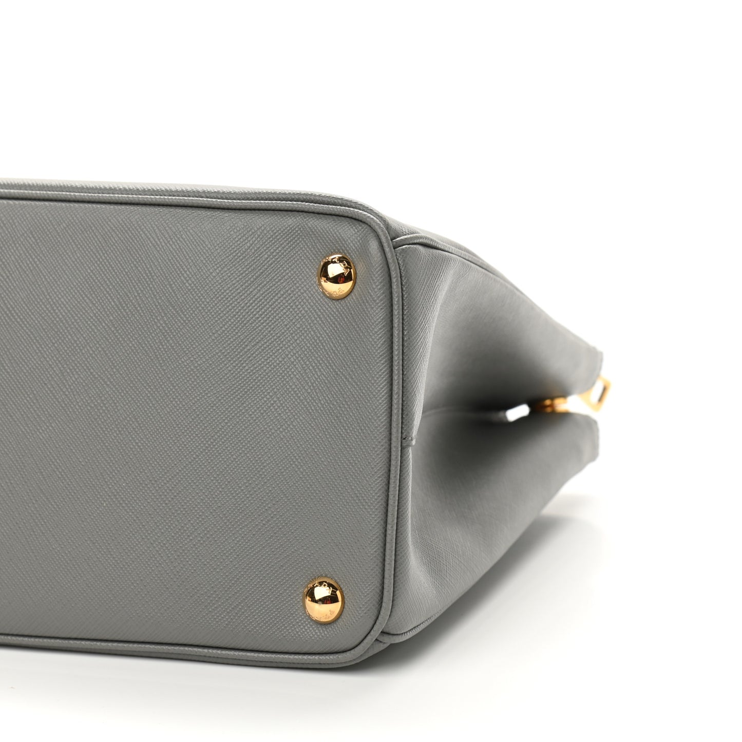 Saffiano Lux Medium Galleria Double Zip Tote Ardesia