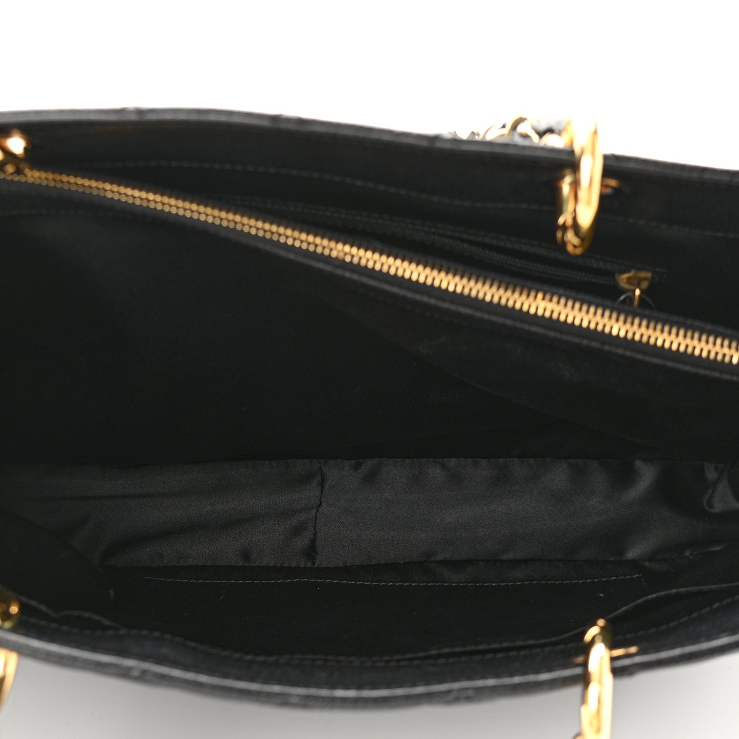 Caviar Quilted XL Grand Shopping Tote GST Black