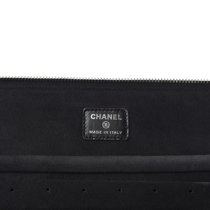 Chanel Lambskin Quilted Large Jewelry Case Black 9 of 11