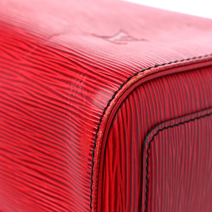 Louis Vuitton Epi Speedy 35 Castillan Red 12 of 22