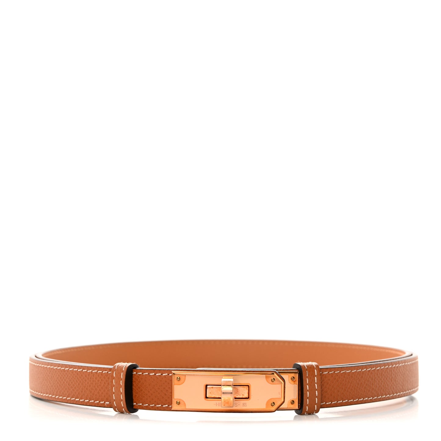 Epsom Kelly Belt Gold