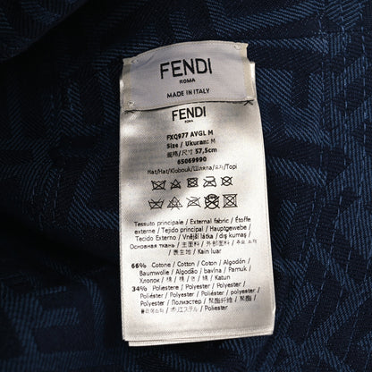 Fendi Denim FF Reversible Bucket Hat M Blue 14 of 16