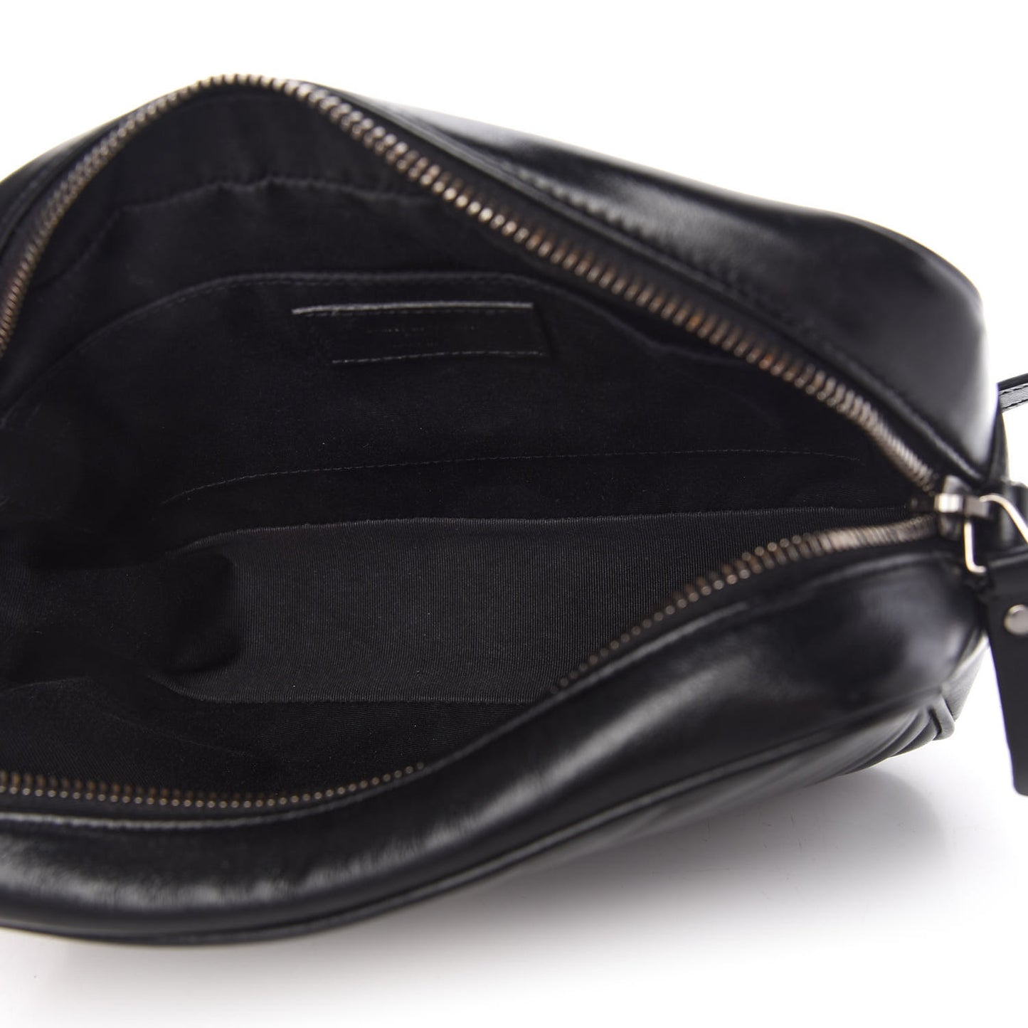 Calfskin Matelasse Monogram Lou Camera Bag Black