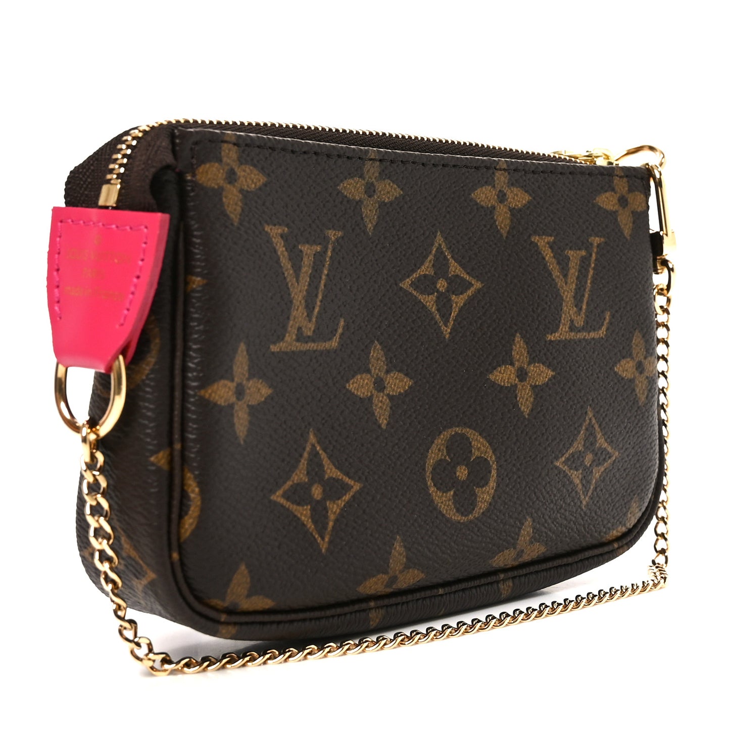 Monogram 2020 Christmas Animation Roller Coaster Mini Pochette Accessories Pivoine