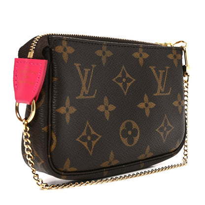 Louis Vuitton Monogram 2020 Christmas Animation Roller Coaster Mini Pochette Accessories Pivoine 3 of 9