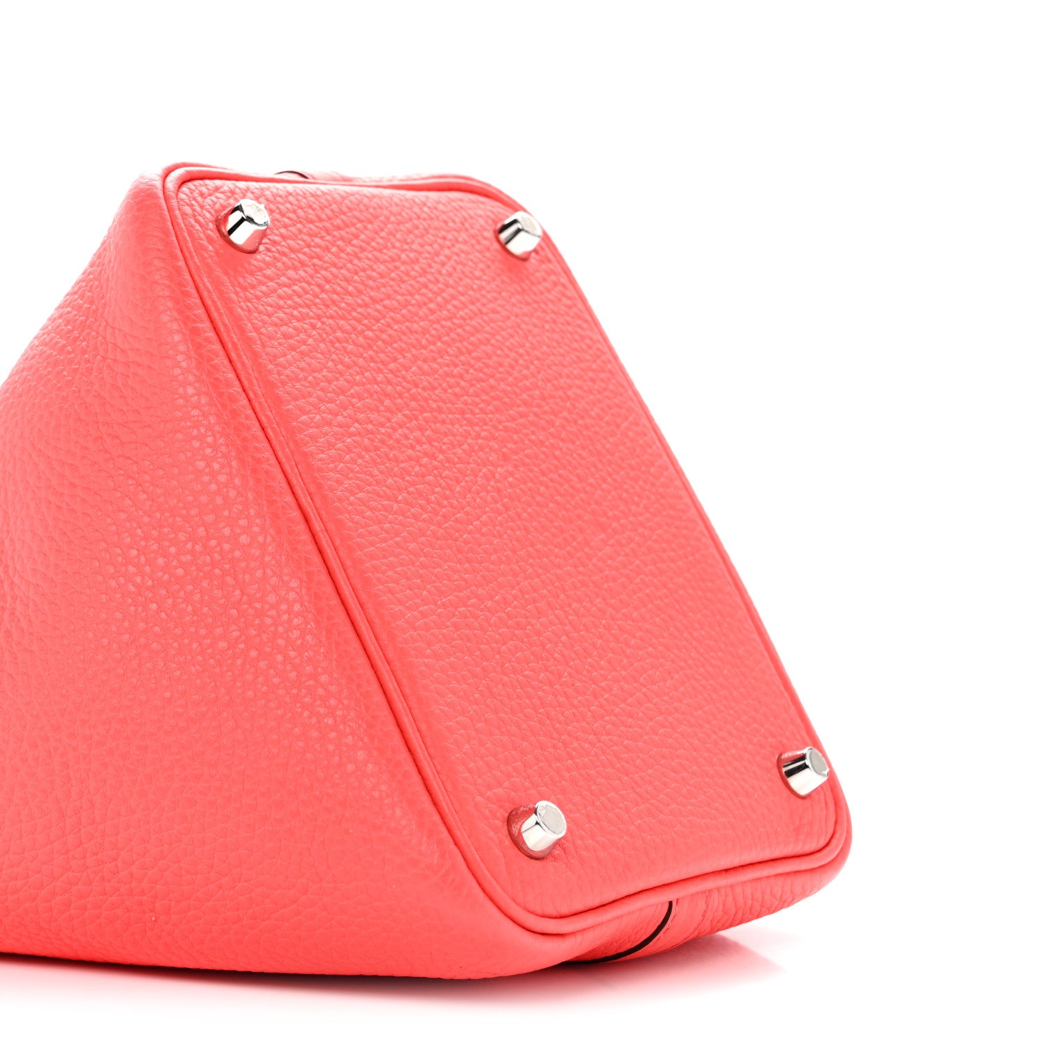 Hermes Taurillon Clemence Picotin Lock 18 PM Rose Jaipur 9 of 12