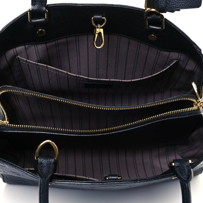 Louis Vuitton Empreinte Montaigne MM Black 5 of 10