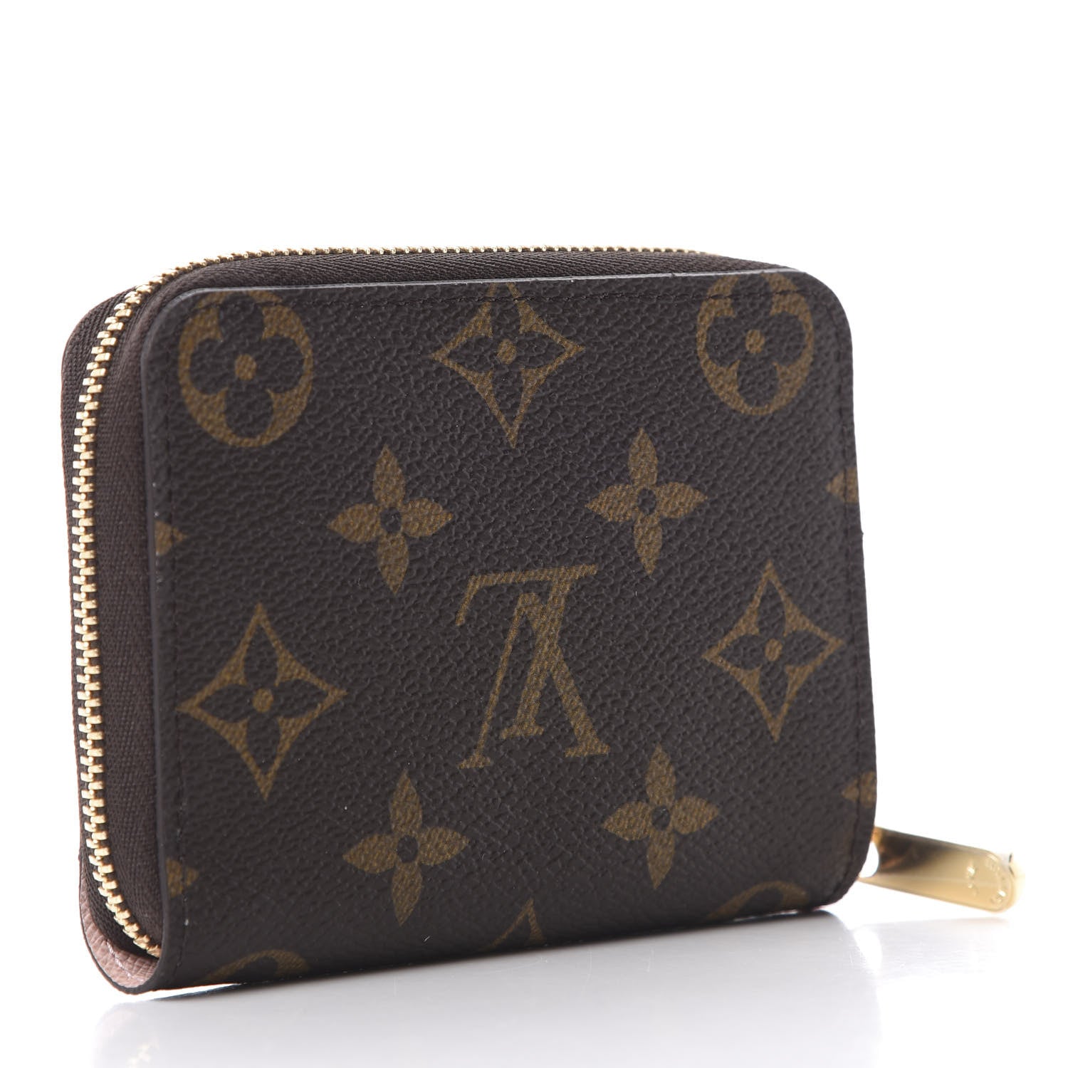 Louis Vuitton Monogram 2020 Christmas Animation Big Wheel Zippy Coin Purse Rose Ballerine 3 of 9
