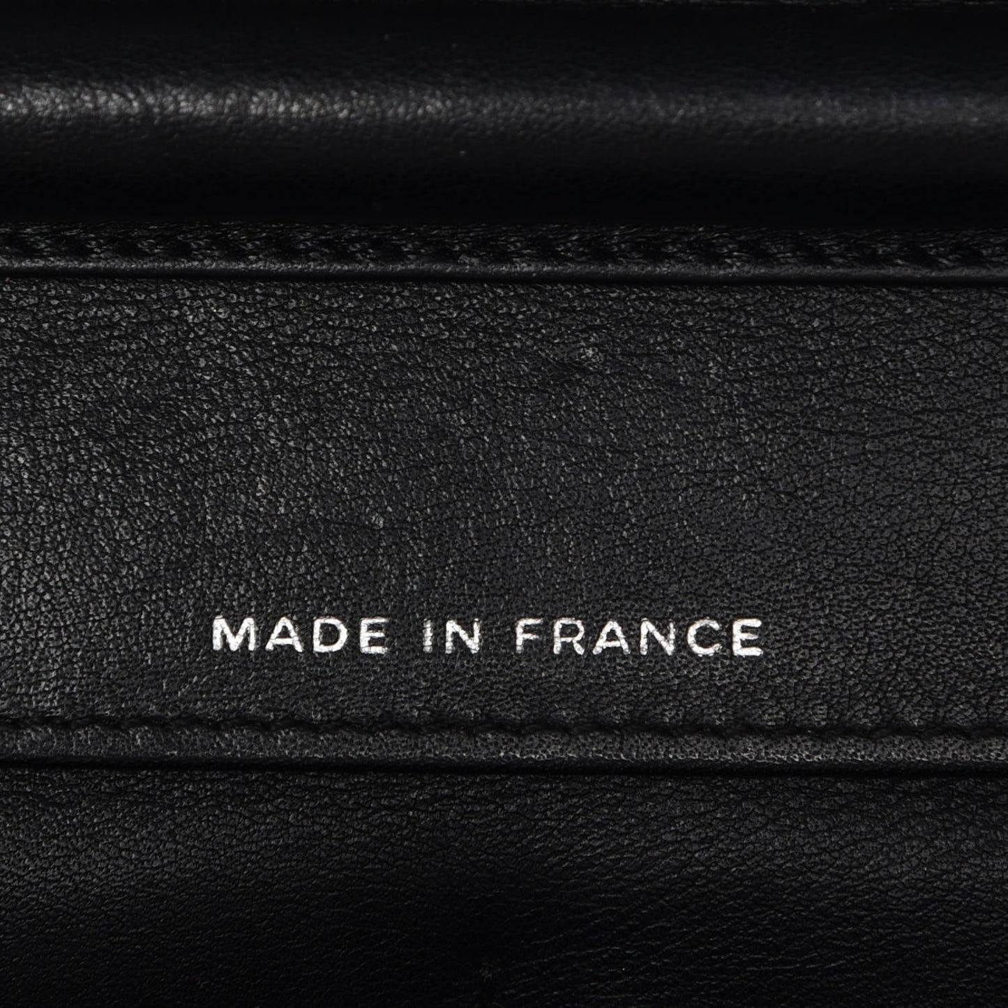 Patent Strass Wallet On Chain WOC Black
