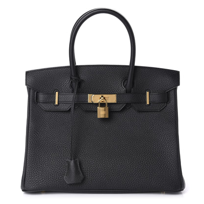 Hermes Togo Birkin 30 Black 1 of 9