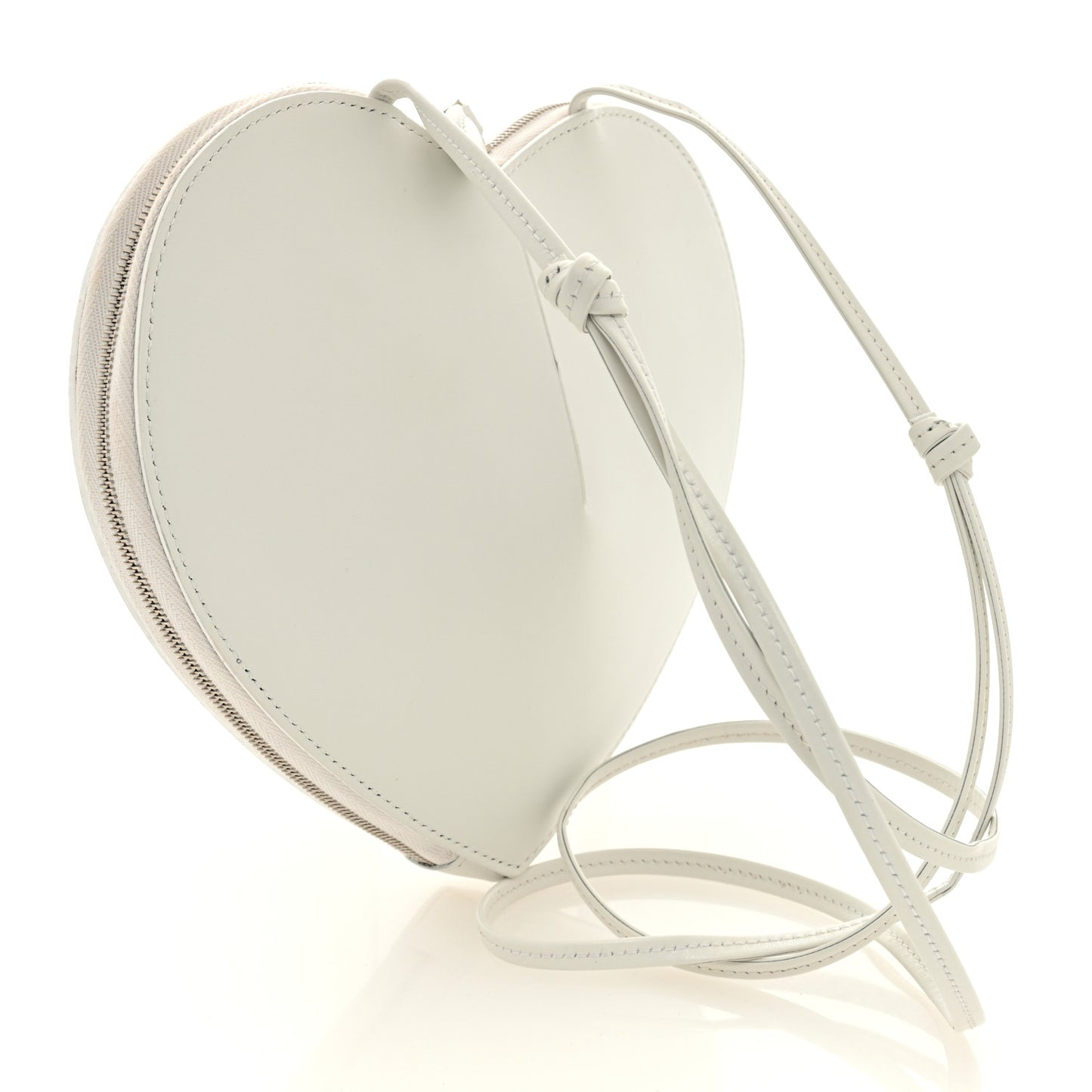 Calfskin Le Coeur Bag Optic White