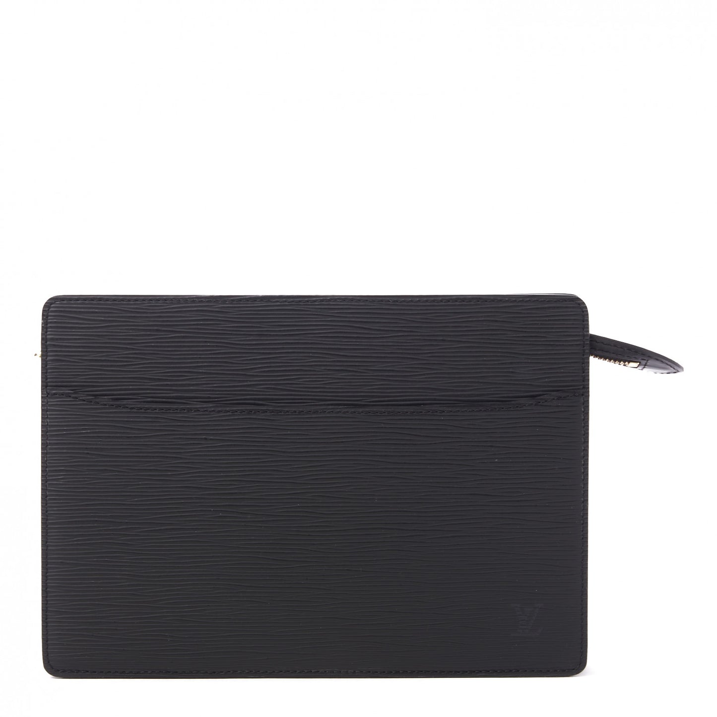 Epi Pochette Homme Clutch Black