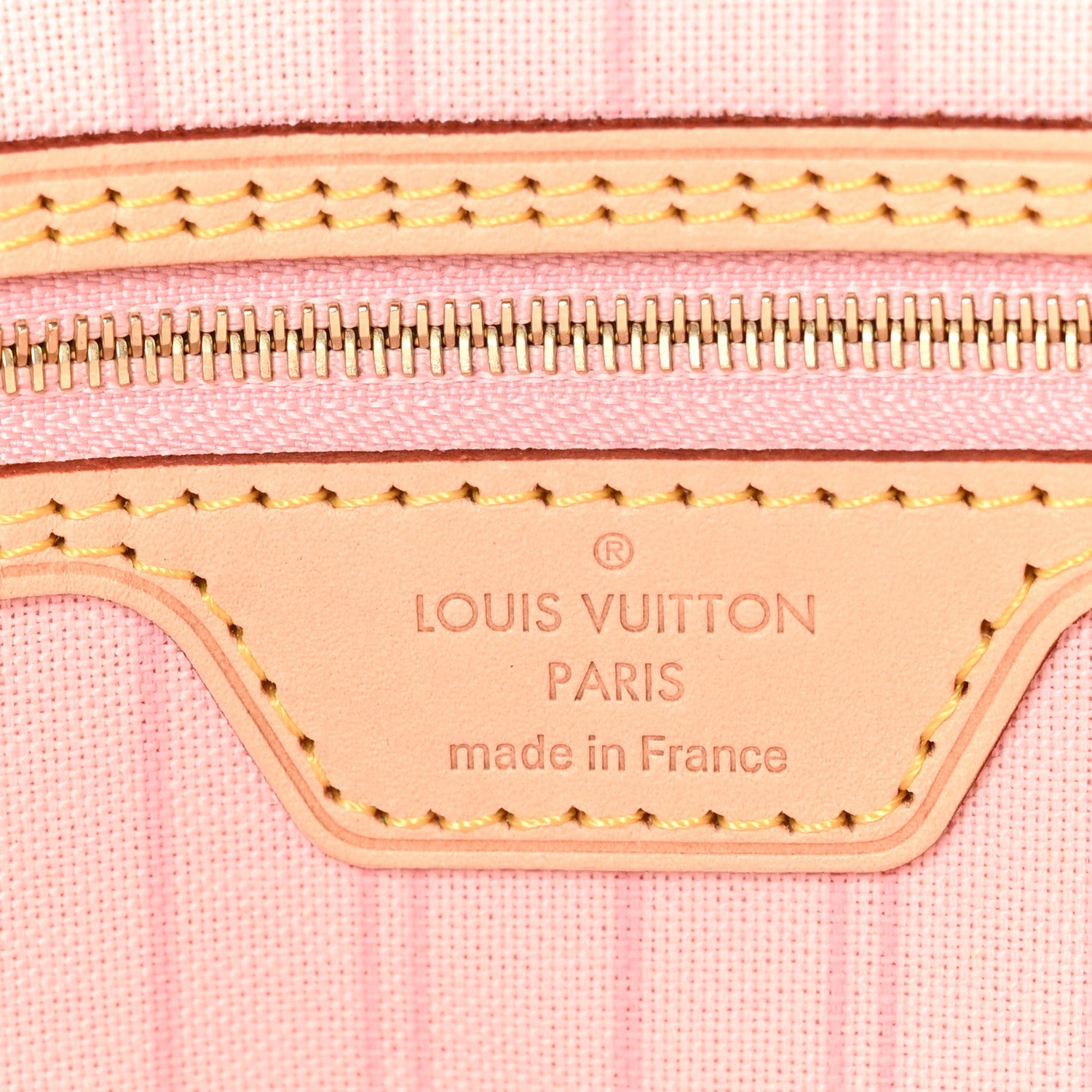 Louis Vuitton Damier Azur Neo Neverfull MM Rose Ballerine 7 of 10