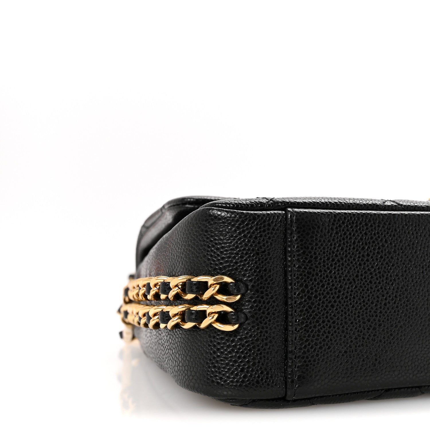 Chanel Caviar Quilted Mini CC You Flap Black 9 of 10