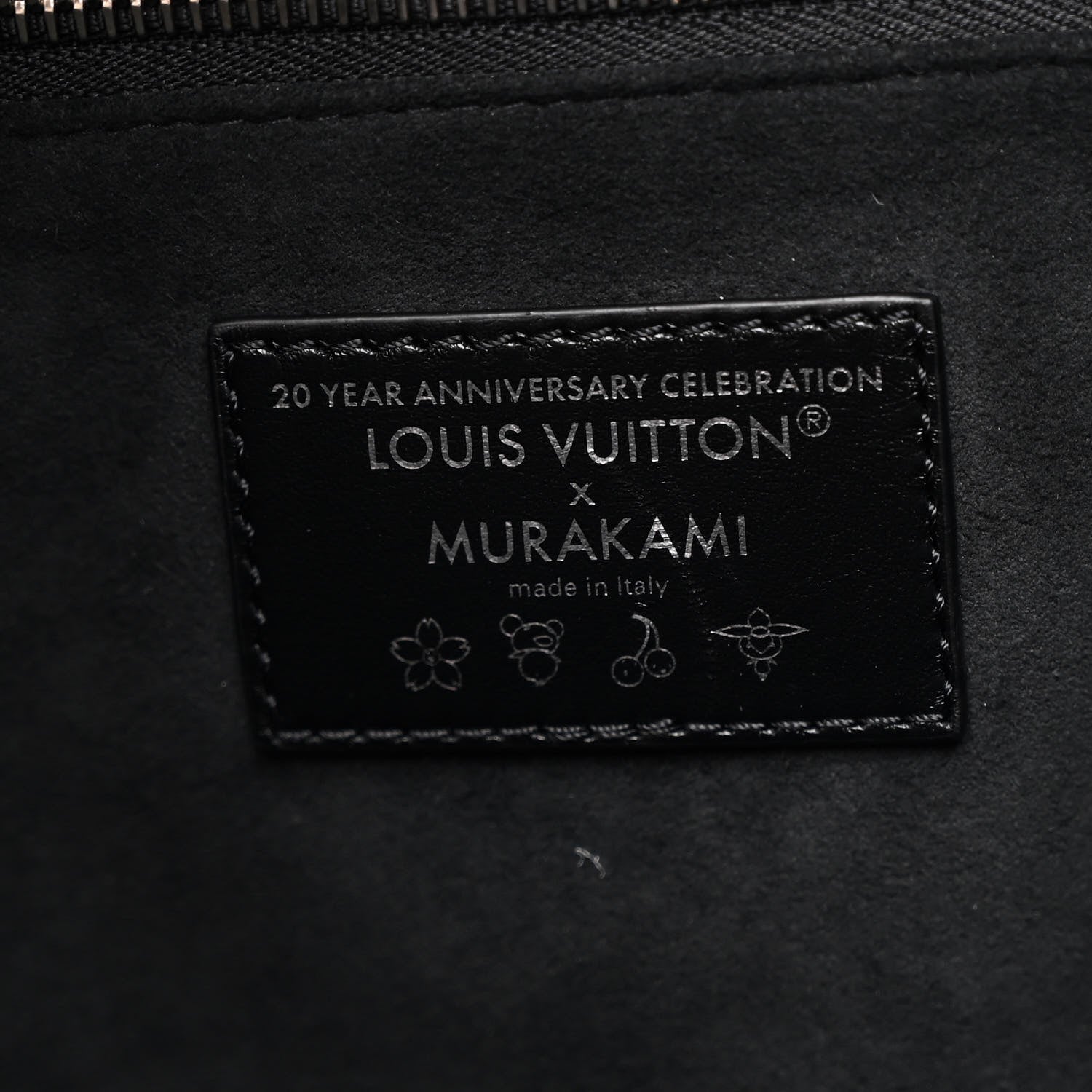 Louis Vuitton LV X TM Lambskin CarryAll Vibe MM Black 8 of 11