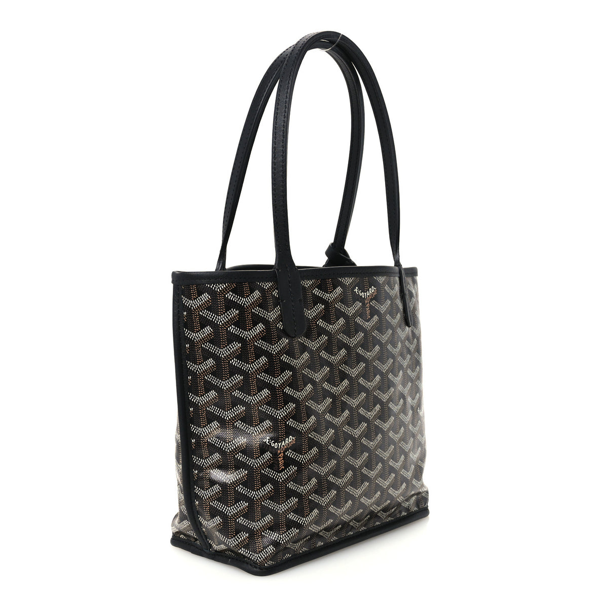 Goyard Goyardine Reversible Mini Anjou Black 5 of 19