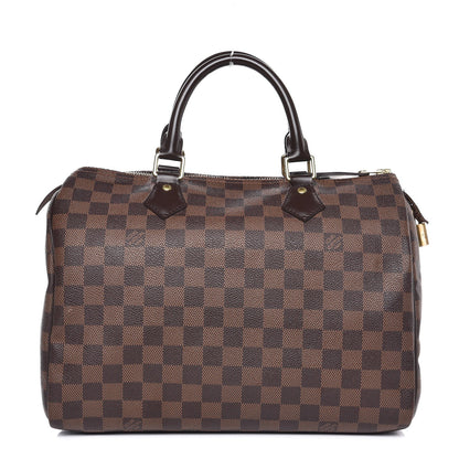 Louis Vuitton Damier Ebene Speedy 30 1 of 8