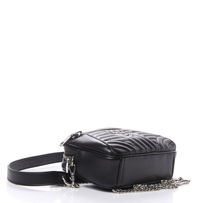 Prada Soft Calfskin Impunture Diagramme Belt Bag Black 5 of 9