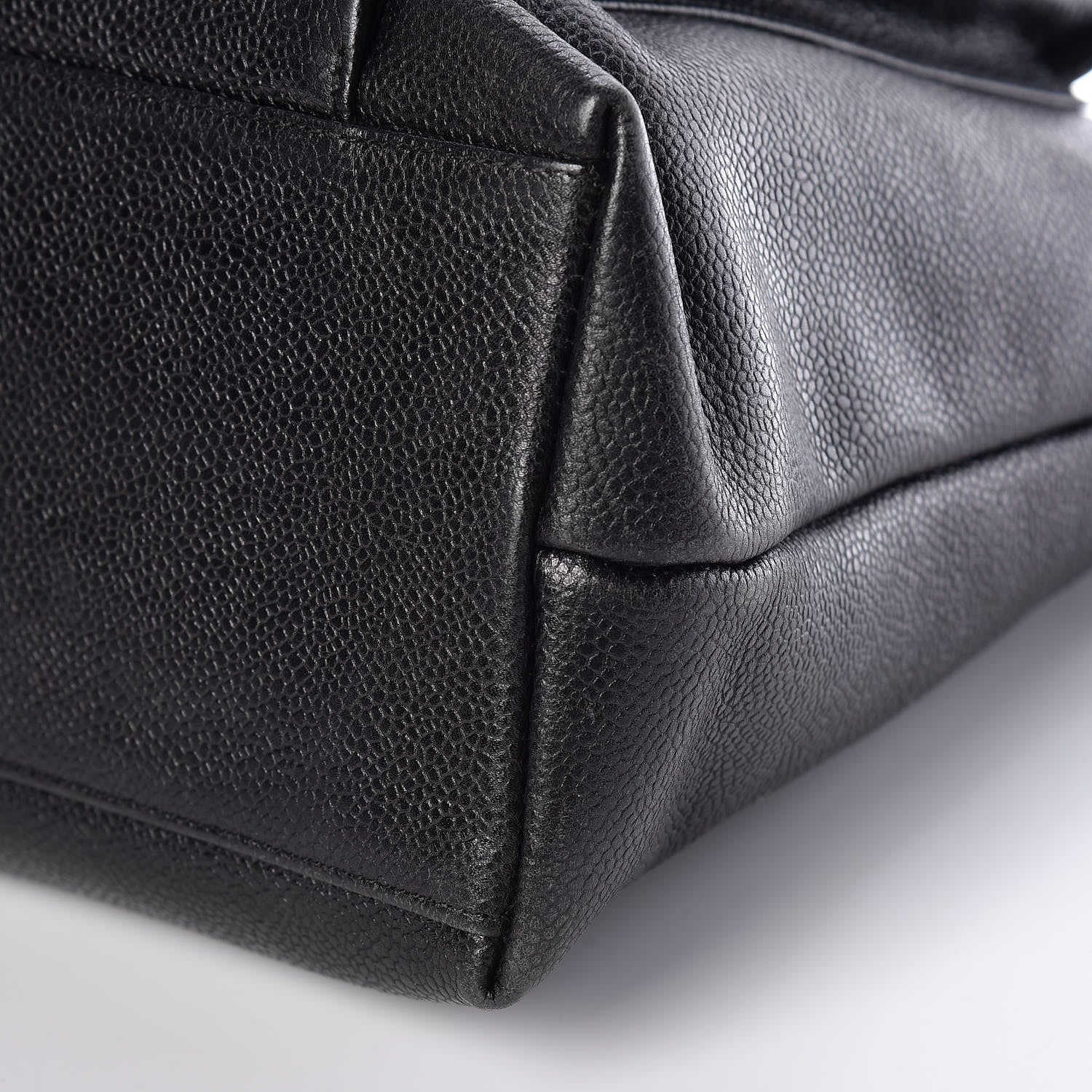 Chanel Caviar Flap Shoulder Bag Black 12 of 17