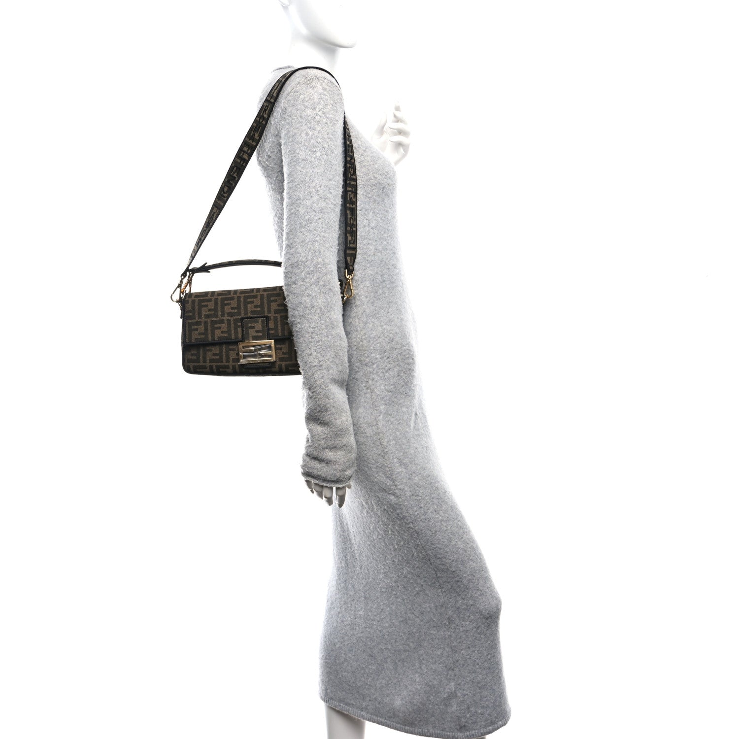 Fendi Metal O'Lock Strap You Gold 2 of 10