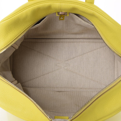 Hermes Veau Alamo Victoria II 35 Lime 5 of 10