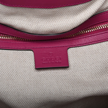 Gucci Vernice Naplack Medium Soho Shoulder Bag Bright Bouganville 6 of 10