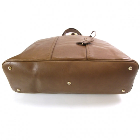 Saint Laurent Leather Oversized Muse Brown 4 of 13