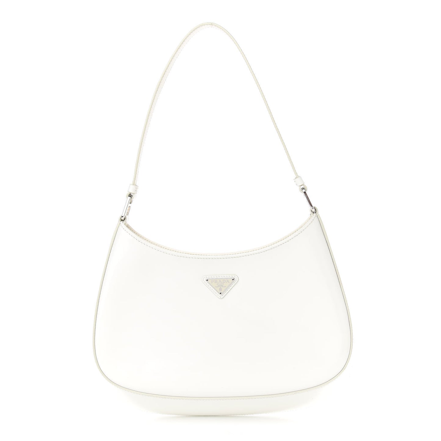 Spazzolato Cleo Shoulder Bag White