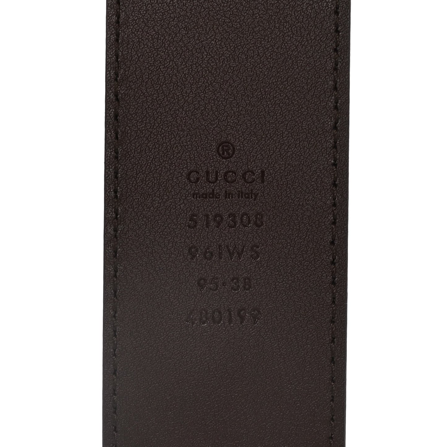 GG Supreme Monogram Web Ophidia Belted iPhone Case 95 38 Dark Brown