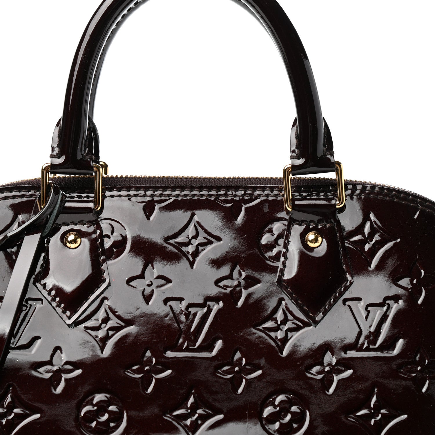 Louis Vuitton Vernis Alma PM Amarante 9 of 9