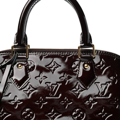 Louis Vuitton Vernis Alma PM Amarante 9 of 9