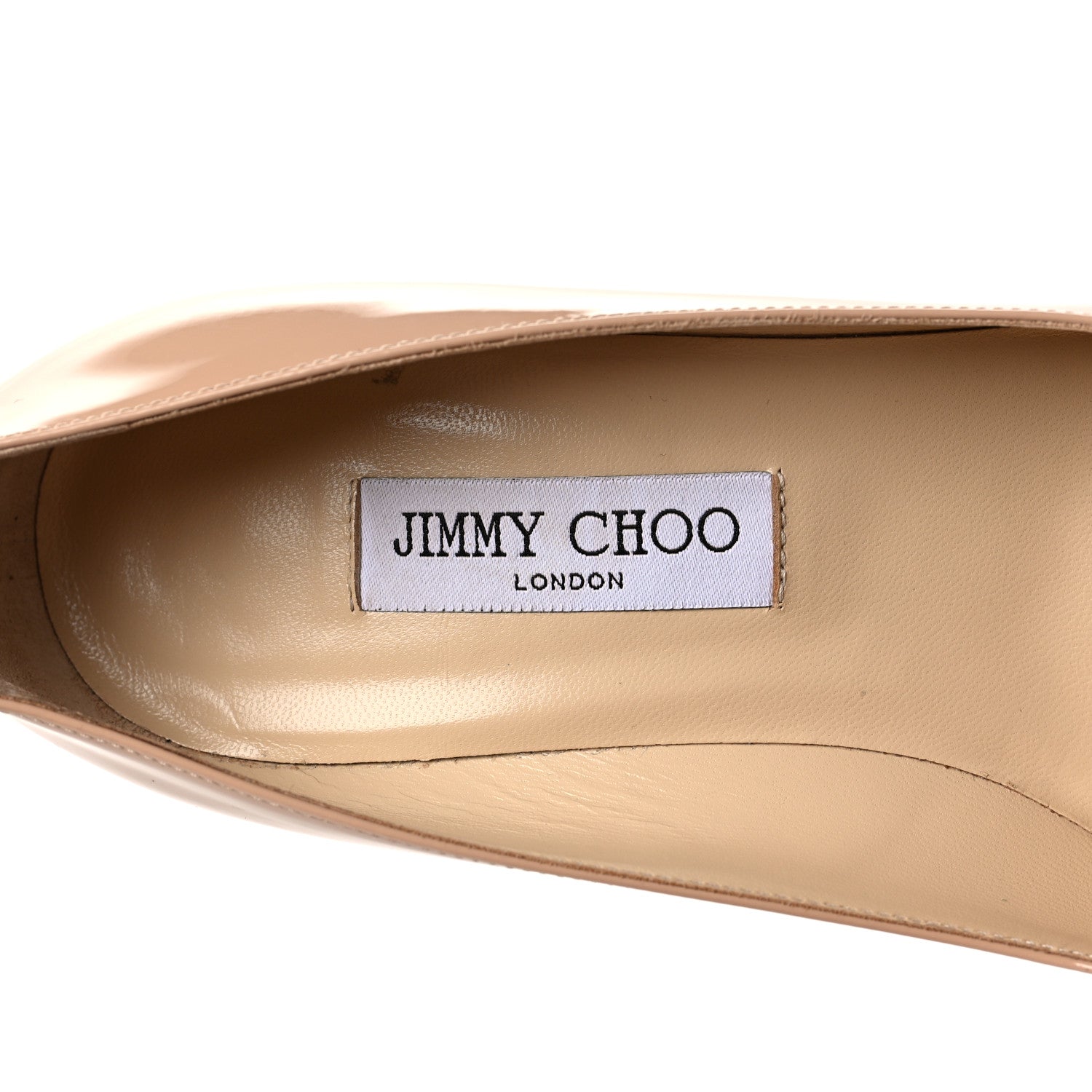 Jimmy Choo Patent Romy 60 Pumps 40 Nude 7 of 8