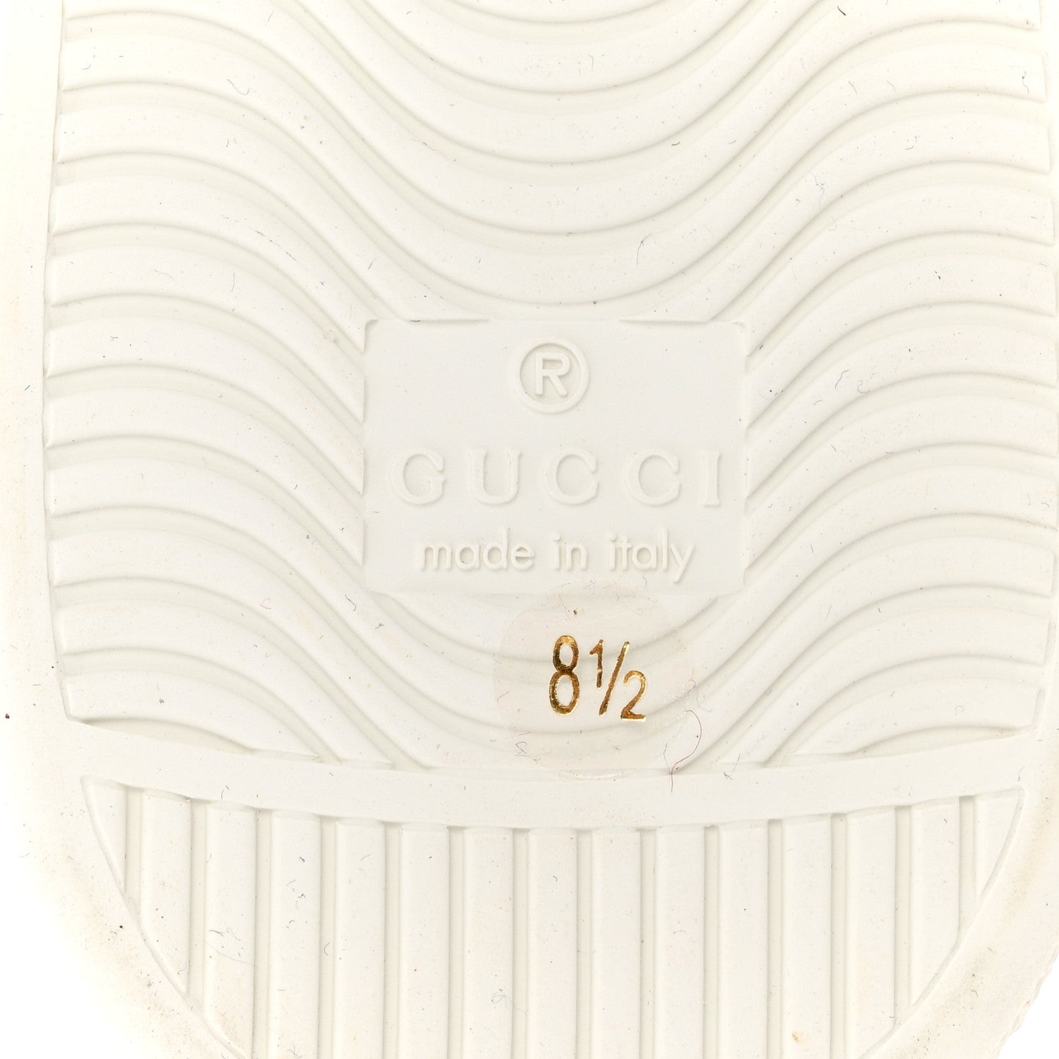 Gucci Calfskin Web Interlocking G Mens Ace Sneakers 8.5 White 8 of 8