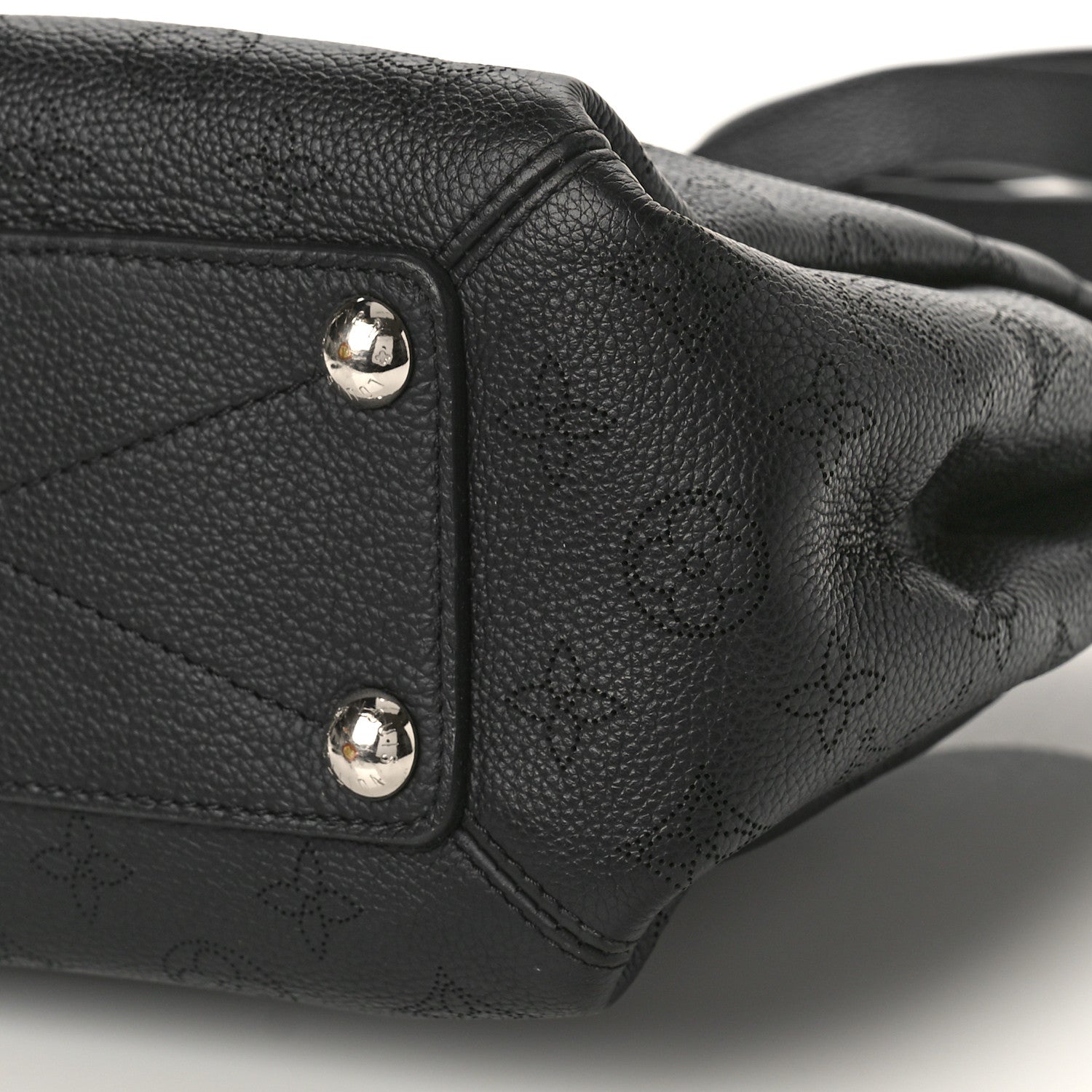 Louis Vuitton Mahina Babylone Chain BB Black 8 of 9