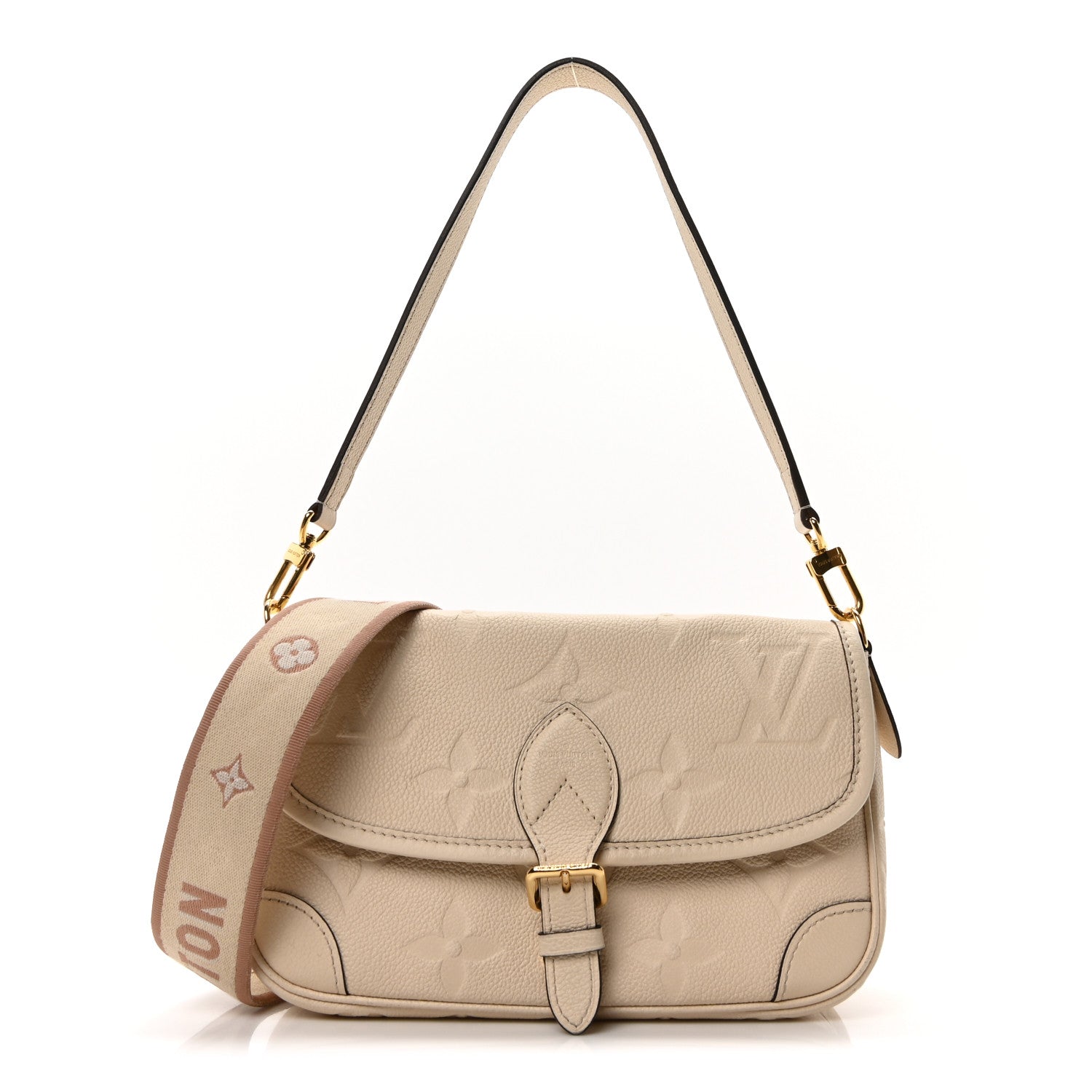 Louis Vuitton Empreinte Monogram Giant Diane Cream 1 of 10